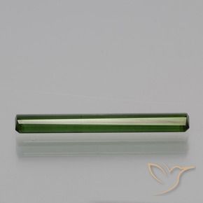 1.47カラットの天然フォレストグリーントルマリン、八角形 / エメラルドカット、VS