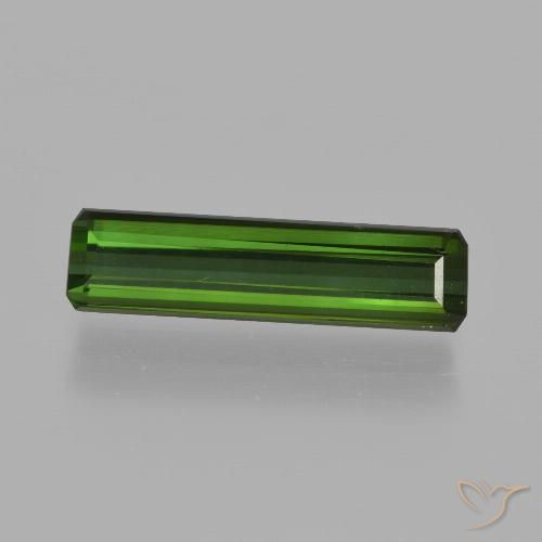 1.91ct 天然 フォレストグリーン トルマリン, エメラルドカット, VVS-VS