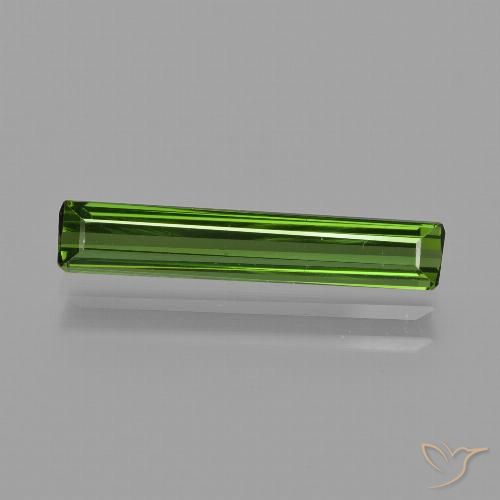 1.53ct 天然 フォレストグリーン トルマリン, エメラルドカット, VVS-VS