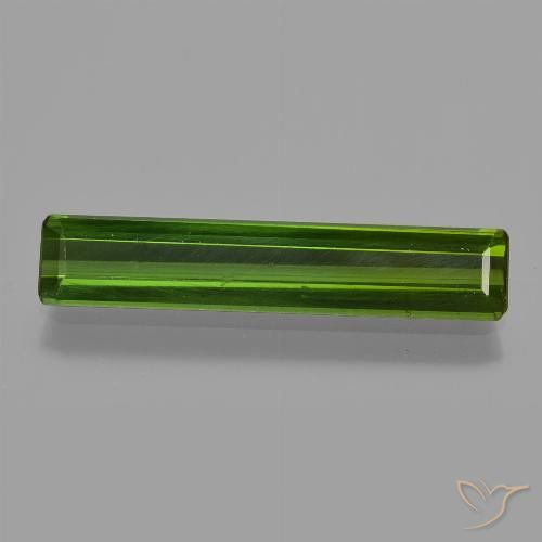2.34ct 天然 ダークグリーン トルマリン, エメラルドカット, VVS-VS