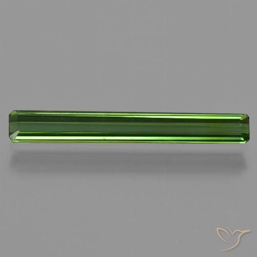1.32ct 天然 濃いフォレストグリーン トルマリン, エメラルドカット, VVS-VS