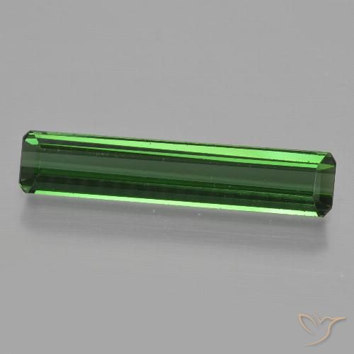 1.57ct 天然 グリーン トルマリン, エメラルドカット, VVS-VS
