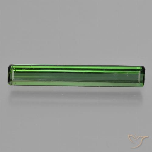 1.65ct 天然 グリーン トルマリン, エメラルドカット, VS
