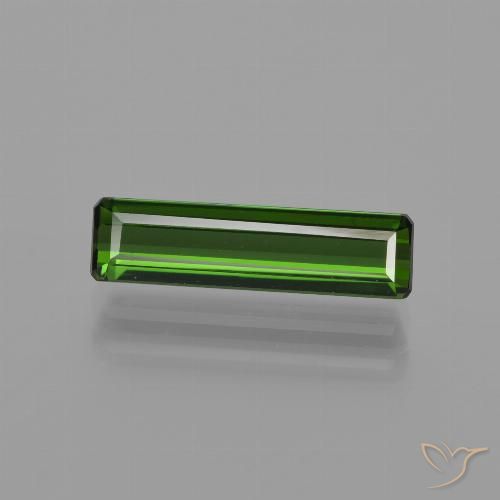 1.46ct 天然 アーシーグリーン トルマリン, エメラルドカット, VVS-VS