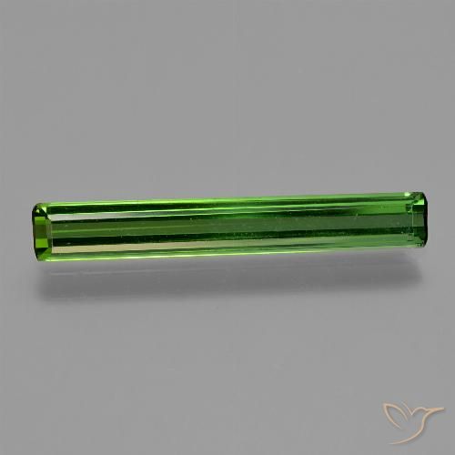 1.55ct 天然 アーシーグリーン トルマリン, エメラルドカット, VVS-VS