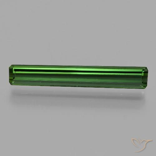 1.88ct 天然 グリーン トルマリン, エメラルドカット, VVS-VS