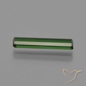1.14カラットの天然フォレストグリーントルマリン、八角形 / エメラルドカット、VVS-VS