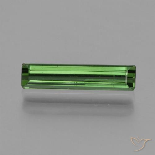 0.93ct 天然 グリーン トルマリン, エメラルドカット, VVS-VS
