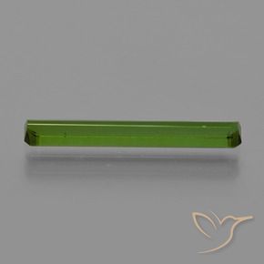 1.26カラットの天然フォレストグリーントルマリン、八角形 / エメラルドカット、VVS-VS