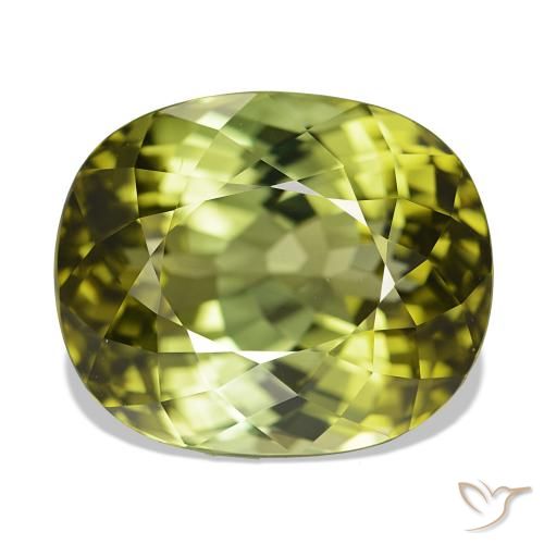 24.08ct ウォームアーシーグリーン トルマリン, 楕円形, VVS