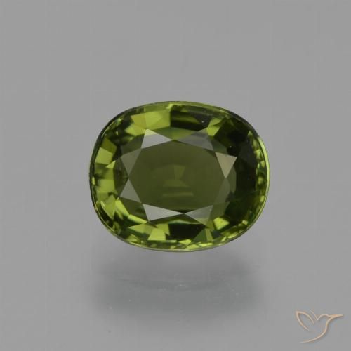 1.10ct 天然 海藻グリーン トルマリン, 楕円形, VS