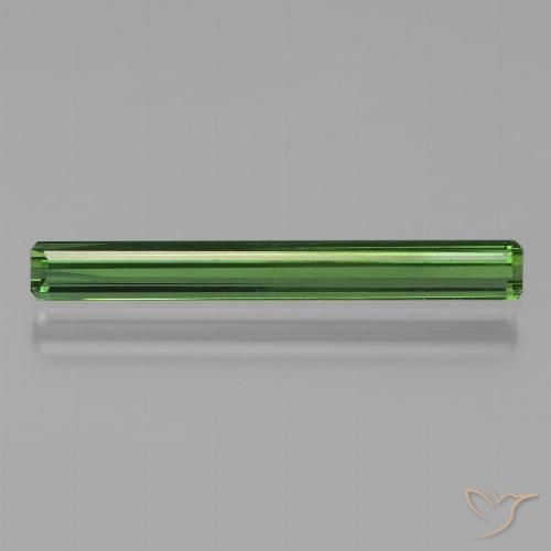 1.18ct 天然 グリーン トルマリン, エメラルドカット, VVS-VS