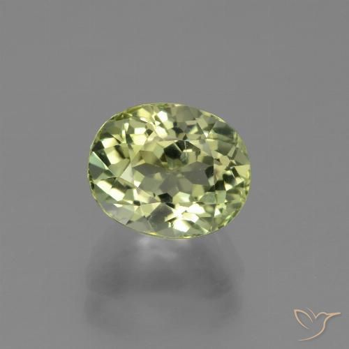 2.31ct 天然 ミディアムグリーン トルマリン, 楕円形, VVS-VS