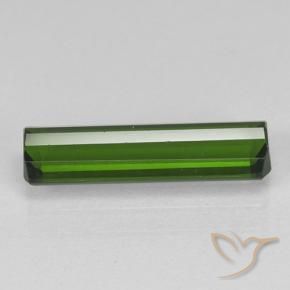 2.16カラットの天然フォレストグリーントルマリン、八角形 / エメラルドカット、VVS