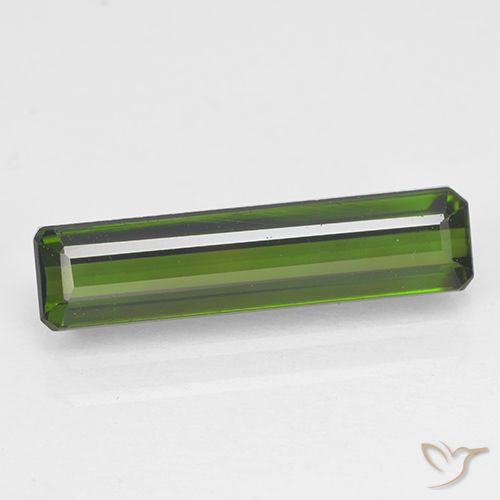 2.17ct 天然 海藻グリーン トルマリン, エメラルドカット, VVS-VS