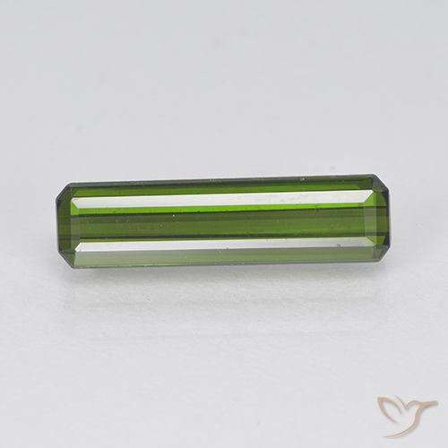 1.77ct 天然 海藻グリーン トルマリン, エメラルドカット, VVS