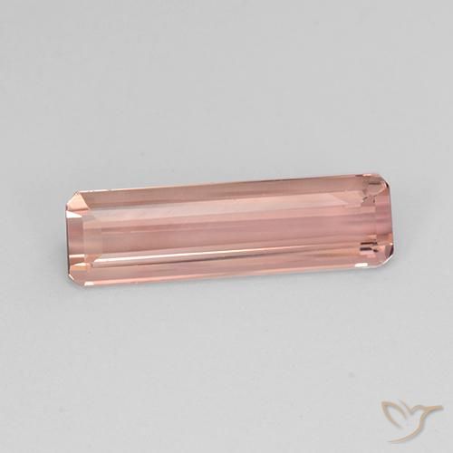2.89カラットの天然Medium Light-Pinkトルマリン、八角形 / エメラルドカット、VVS-VS