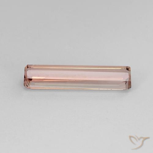 2.89カラットの天然Medium Light-Pinkトルマリン、八角形 / エメラルドカット、VVS-VS