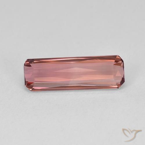 1.84ct 天然 濃いピンク トルマリン, エメラルドカット, VVS-VS