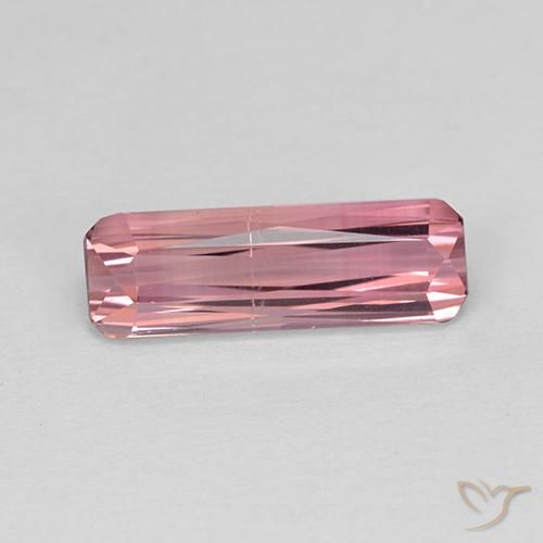 1.89ct 天然 バブルガムピンク トルマリン, エメラルドカット, VVS-VS
