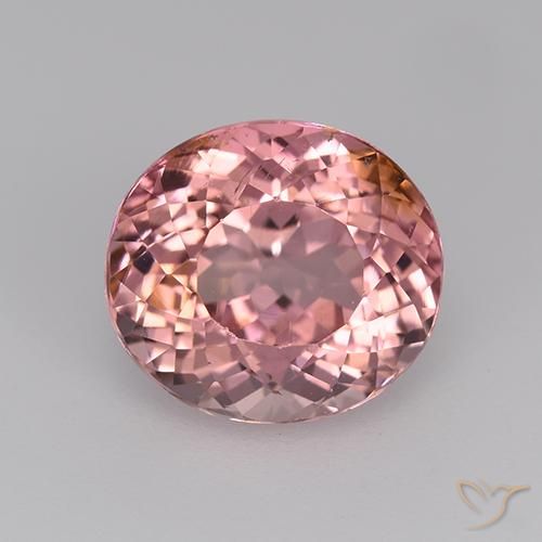2.57ct 天然 バブルガムピンク トルマリン, 楕円形, VVS-VS