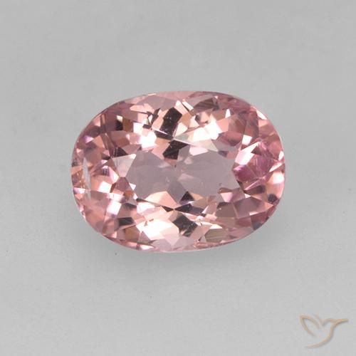 1.41ct 天然 濃いピンク トルマリン, 楕円形, VS