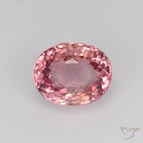 1.54ct 天然 ホットピンク トルマリン, 楕円形, VVS-VS
