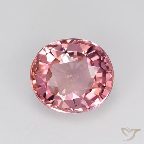 1.68ct 天然 ホットピンク トルマリン, 楕円形, VVS-VS