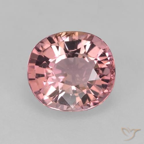 1.57ct 天然 ディープピンク トルマリン, 楕円形, VVS-VS