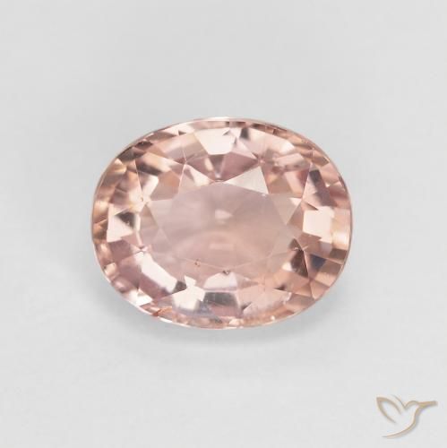 1.61ct 天然 インディアンレッド トルマリン, 楕円形, VS