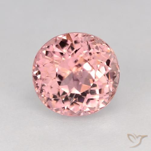1.66ct 天然 ライトピンク トルマリン, 楕円形, VS