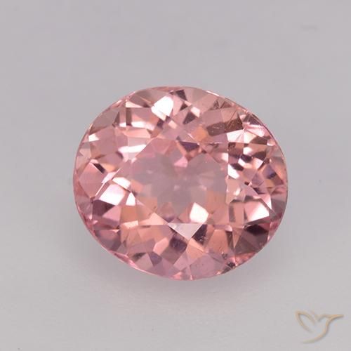 1.80ct 天然 バブルガムピンク トルマリン, 楕円形, VVS-VS