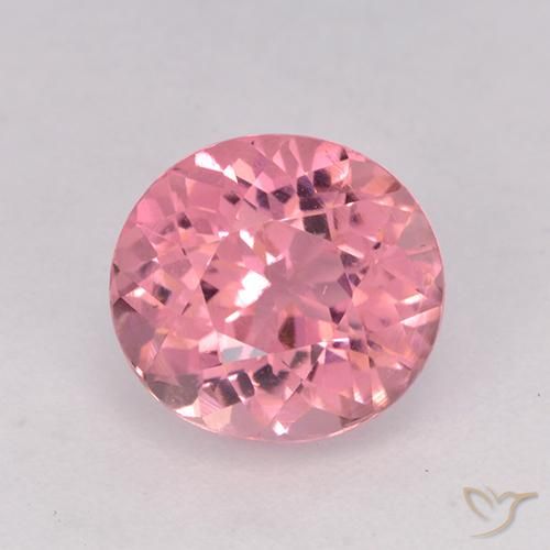 1.77 ct ルース ピンク トルマリン、7.9 x 7.3 mm オーバル カット、モザンビーク産, Photo A