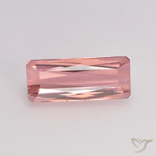 1.81ct 天然 ライトピンク トルマリン, エメラルドカット, VS