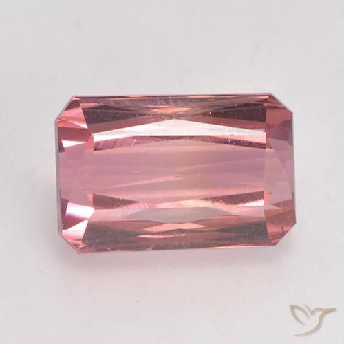 3.73ct 天然 ロイヤルパープル トルマリン, エメラルドカット, VS