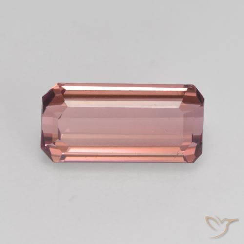 1.88ct 天然 ローズピンク トルマリン, エメラルドカット, VVS-VS