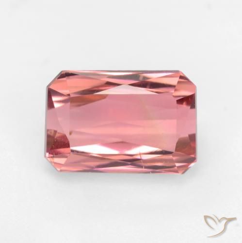 3.24 ct ルース ピンク トルマリン、9.8 x 6.6 mm 八角形カット、タンザニア産, Photo A