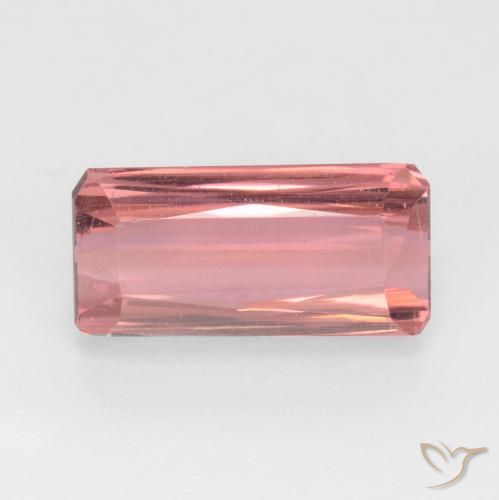 3.19 ct ルース ピンク トルマリン、12.1 x 5.8 mm 八角形カット、タンザニア産, Photo A
