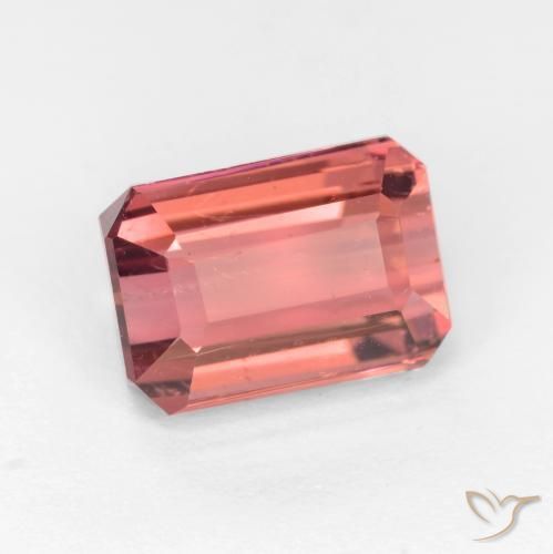 2.83 ct ルース ピンク トルマリン、8.9 x 6.3 mm 八角形カット、タンザニア産, Photo A