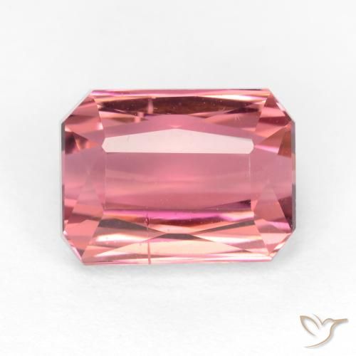 2.99ct 天然 ライトピンク トルマリン, エメラルドカット, SI