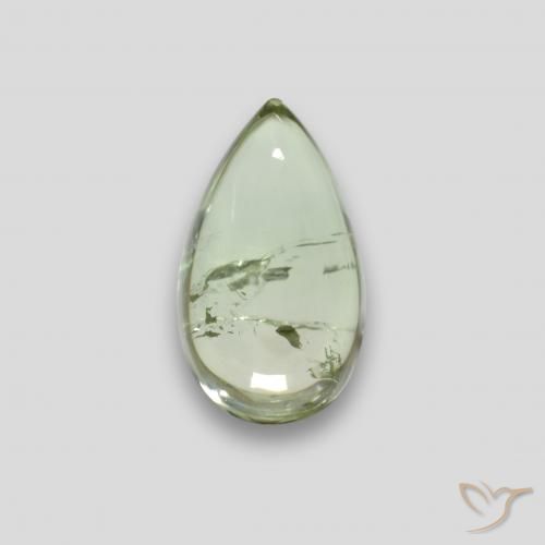1.52ct 天然 ライトグリーン トルマリン, 洋梨の形, 透明, Photo A