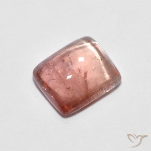 2.85ct 天然 濃いローズピンク トルマリン, クッション, 透明