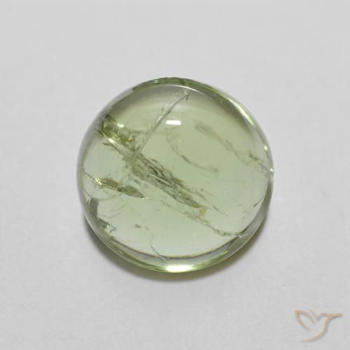 1.42ct 天然 フォレストグリーン トルマリン, ラウンド, 透明