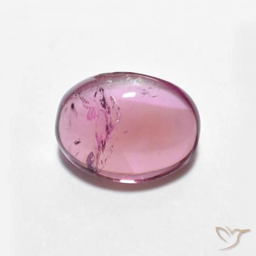 1.31ct 天然 ミディアムパープル トルマリン, 楕円形, 透明