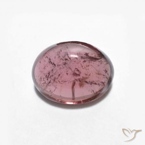 1.57ct 天然 ディープパープル トルマリン, 楕円形, 透明