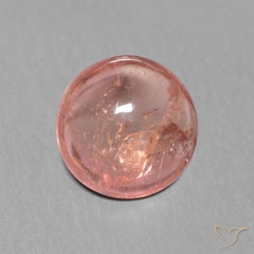 1.42ct 天然 ラズベリーピンク トルマリン, ラウンド, 透明