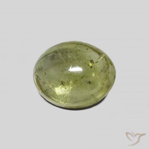 3.89ct 天然 ライトグリーン トルマリン, 楕円形, 透明, Photo A