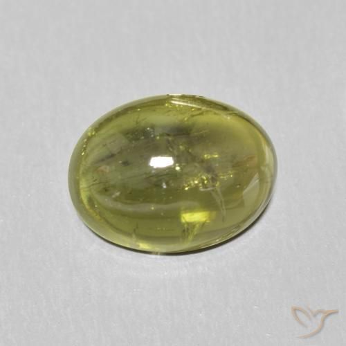 1.45ct 天然 ミディアムグリーン トルマリン, 楕円形, 透明