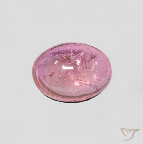 1.30ct 天然 フルーツパンチレッド トルマリン, 楕円形, 透明