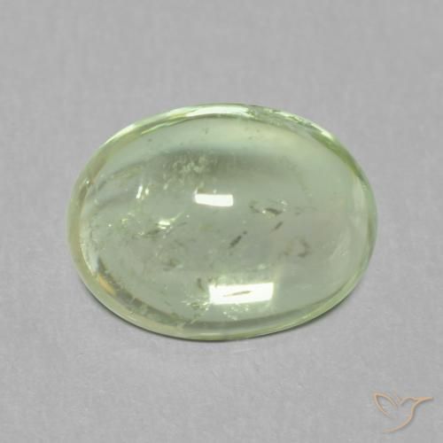 1.62ct 天然 ライトグリーン トルマリン, 楕円形, 透明